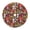 Velcro, variant on Xecao Mushrooms And Leaves Pattern Christmas Tree Skirt Round Xmas Tree Mat Base Cover for Holiday Home Decorations-36"