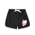 thumbnail image 3 of Hello Kitty Girl-Conjunto de pantalones cortos de manga corta con dibujos animados para bebé, camiseta transpirable de algodón puro, pantalones, traje deportivo informal de dos piezas, 3 of 5