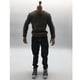 thumbnail image 3 of 1/6 Para Hombre Ropa Gris Claro De Punto Camiseta Pantalones Cinturón, 3 of 7