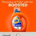 thumbnail image 4 of Tide Laundry Detergent Liquid, Ultra Oxi Boost, Advanced Stain Remover, 73 fl oz, 52 Loads, 4 of 13