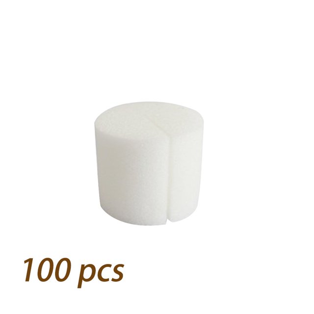 Semillas hidropónicas para plantas de vivero, esponja para macetas, bandeja de cultivo de agua, esponja para semillas de plantas, 32mm 100 Piezas Inevent HA6263-02