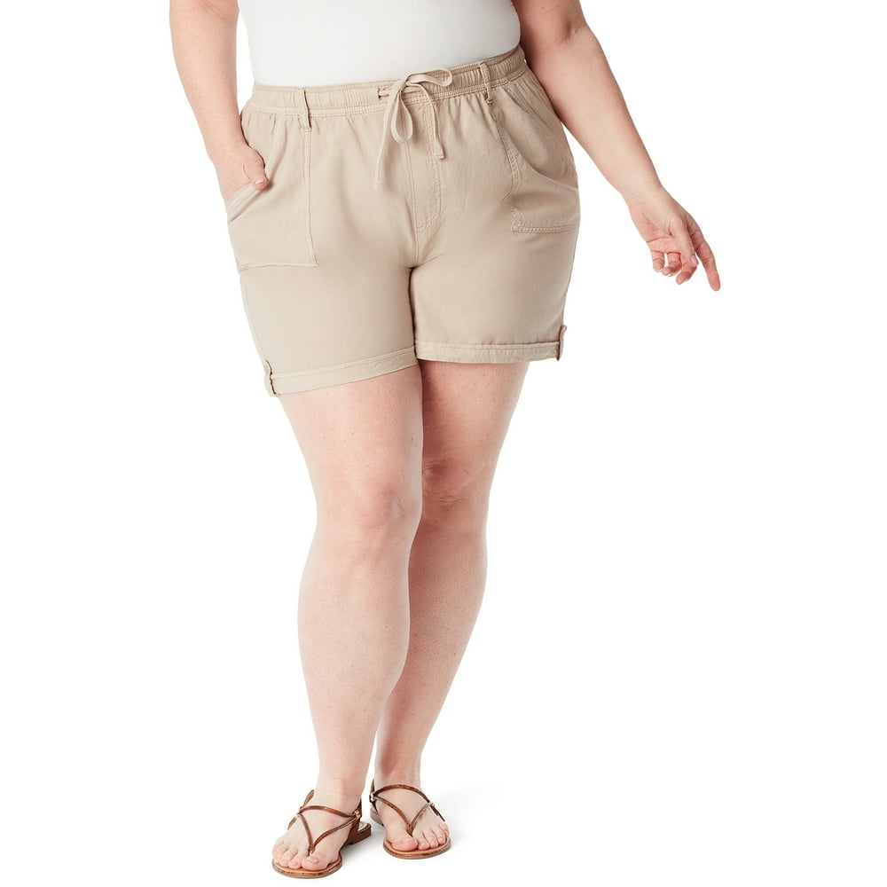 Erika Erika Women's Plus Size Jayden 6" Soft Short