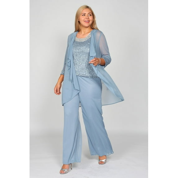 R&M Richards Mother of the Bride Pant Suit Made in USA 5008