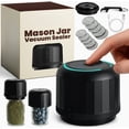 thumbnail image 3 of Electric Mason Jar Vacuum Sealer Kit, Includes Lids, Opener & Charger, Compatible with Wide and Regular Mouth Jars, Portable Food Storage Canning Machine, Easy to Use, 3 of 3