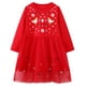 thumbnail image 1 of Vestido casual Hongshilian de algodón para niñas, manga larga, 3T-12Y, 1 of 7