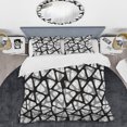thumbnail image 2 of Designart'motif Géométrique Moderne 3D' Ensemble de Housse de Couette Moderne, 2 of 5