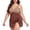 Coffee-1, variant on Women's Plus Size Bikini Swimsuits Swim Dress Tummy Control Bathing Suits High Waisted Swimwear For Full Coverage
