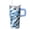 Texture-531, variant on Insulated 20oz Geometric Texture Tumbler with Handle, Stainless Steel Double Wall Travel Coffee Mug Leak Proof Straw
