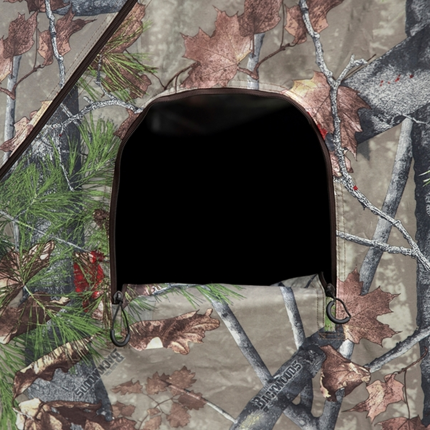 Barronett OX 300 Hub 3 Person Pop Up Hunting Blind Ground Tent, Backwoods Camo
