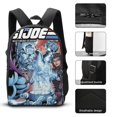 thumbnail image 3 of G.I. Joe A Real American Hero Backpack 3 Piece Collection Spacious Bookbag Snack Tote and Pen Organizer, 3 of 5
