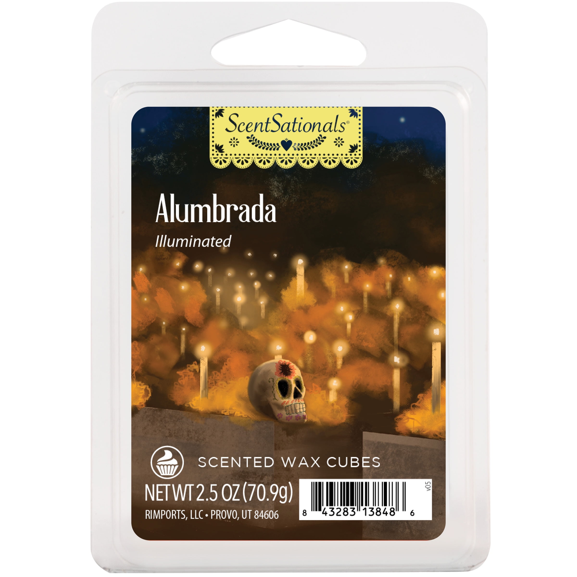 Alumbrada (Illuminated) Scented Wax Melts, ScentSationals, 2.5 oz (1-Pack)