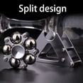 thumbnail image 3 of Metal Antistress Hand Spinner Spinning Top Gyroscope Stress Reliever Toy 1PC, 3 of 4