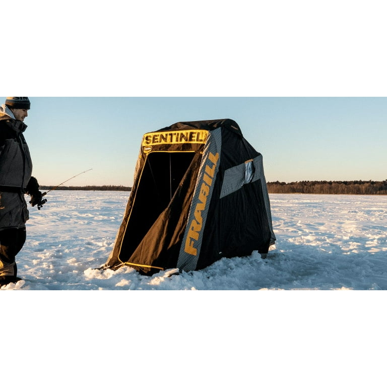 Frabill Sentinel 1100 Flip-Over 1-Person Ice Fishing Shelter