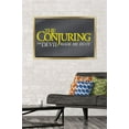 thumbnail image 2 of The Conjuring: The DeVil Made Me Do It - Logo Wall Poster, 22.375" x 34", Framed, 2 of 3