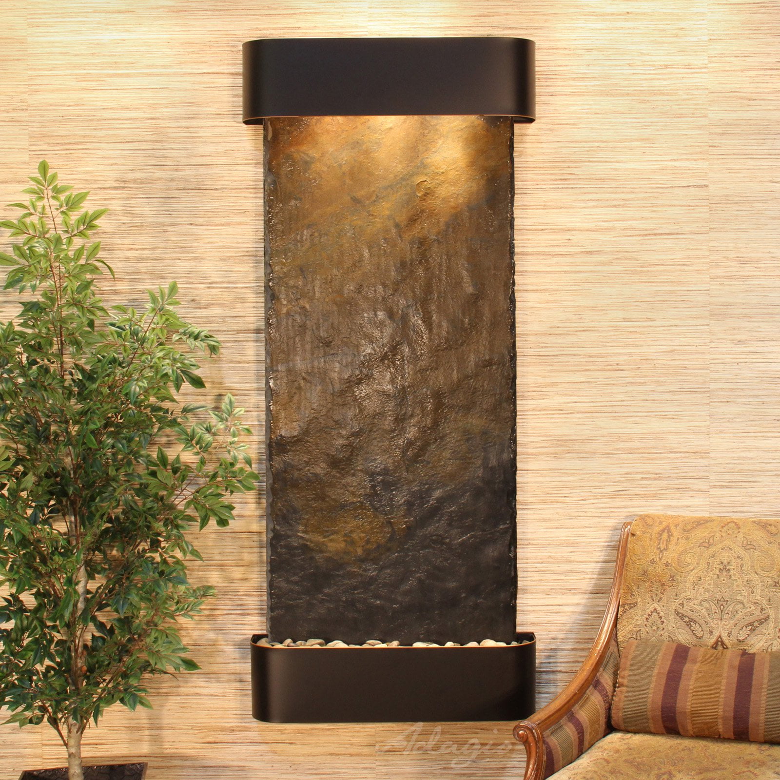 Adagio Inspiration Falls Wall Indoor Fountain