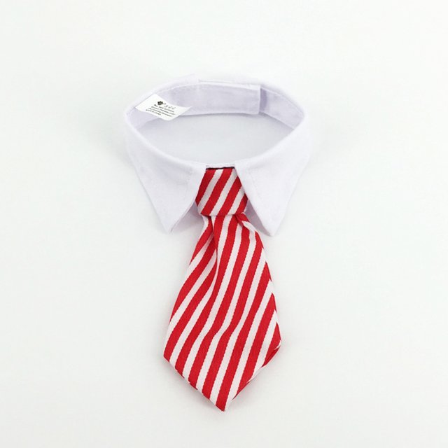 unbranded Para Perro Ajustable En Material De Calidad Y Rayas Rojas