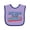 Lavender and Purple, variant on Inktastic My Dad is My Superhero Boys or Girls Baby Bib