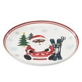thumbnail image 4 of Holiday Time Coupe Ceramic Plate, 9 inch, 1 piece, 4 of 5