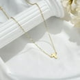thumbnail image 6 of Turandoss 14K Gold Plated Dainty Tiny Cross Choker Pendant Necklace for Women Faith Jewelry Trendy Personalizedt First Communion Christian Religious Gifts for Her Girls, 6 of 7