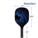 thumbnail image 3 of Pickleball Paddle Pickleball Racket with Ergonomic Grip Portable Pickle Ball Racquet with Zipper Cover for Kids Adults Advanced Exercise, 3 of 5