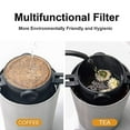 thumbnail image 3 of Stainless Steel Coffee Dripper  Foldable Handle Handmade Coffee Tea Filter Funnel Cup 100 Meshes Double Layer Coffee Filter Practical Multifunctional Coffee Dripper, 3 of 8