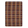 thumbnail image 6 of Better Homes & Gardens Plaid Reversible Faux Wool to Faux Fur Oversized Couch Throw Blanket, Crimson, 50 x 72 in, 6 of 6