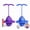 Blue+Purple, variant on Balance Jumping Ball with Handle – Beginner-Friendly Pogo Jumper for Adults, Indoor & Outdoor Exercise, Includes Ball Pump