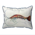 thumbnail image 1 of Betsy Drake ZP395 20 x 24 Po. Oreiller à Fermeture à Glissière Extra Grand Betsys Shrimp, 1 of 1