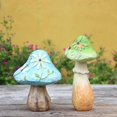 thumbnail image 4 of New Resin Crafts Pastoral Mushroom Ornament Bedroom Home Living Room Decoration Blue Mushroom, 4 of 4