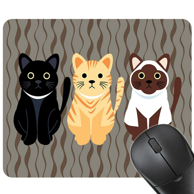 Cats icon cat cute little pet' Mouse Pad