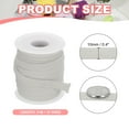 thumbnail image 2 of Uxcell Flat Drawstring Cord, Soft Cotton Draw String Replacement Rope Roll for Hoodie Sweatpants Shorts Strap Garment Gray 10 Yard  0.4 inch, 2 of 6