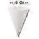 thumbnail image 2 of 2026 White Paper Cone Cups, Snow Cone Cups,coated Leakproof Cone Paper Cups For Slush, Shaved Ice, Water, 2 of 5