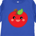 thumbnail image 4 of Inktastic Smiling Apple Boys or Girls Long Sleeve Toddler T-Shirt, 4 of 5