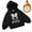 AT1-Black, variant on Tfken Child Hoodie For Little Girls Hooded Long Sleeve Letter Print Comfortable Hoodies Size 4-5 Years Black