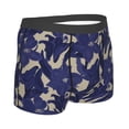 thumbnail image 2 of KLL Lilies Flowers Men's Cotton Boxer Briefs Underwear-X-Large, 2 of 8