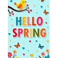 thumbnail image 5 of LUUFILx Spring Themed Banner Bright Floral Design Colorful Butterfly Backdrop Perfect for Garden Party Wedding Decorations Photography Backdrop Spring Festival Vibrant Banner, 5 of 9
