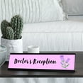 thumbnail image 2 of Doctor's Reception Desk Sign 2 x 8, 2 of 3