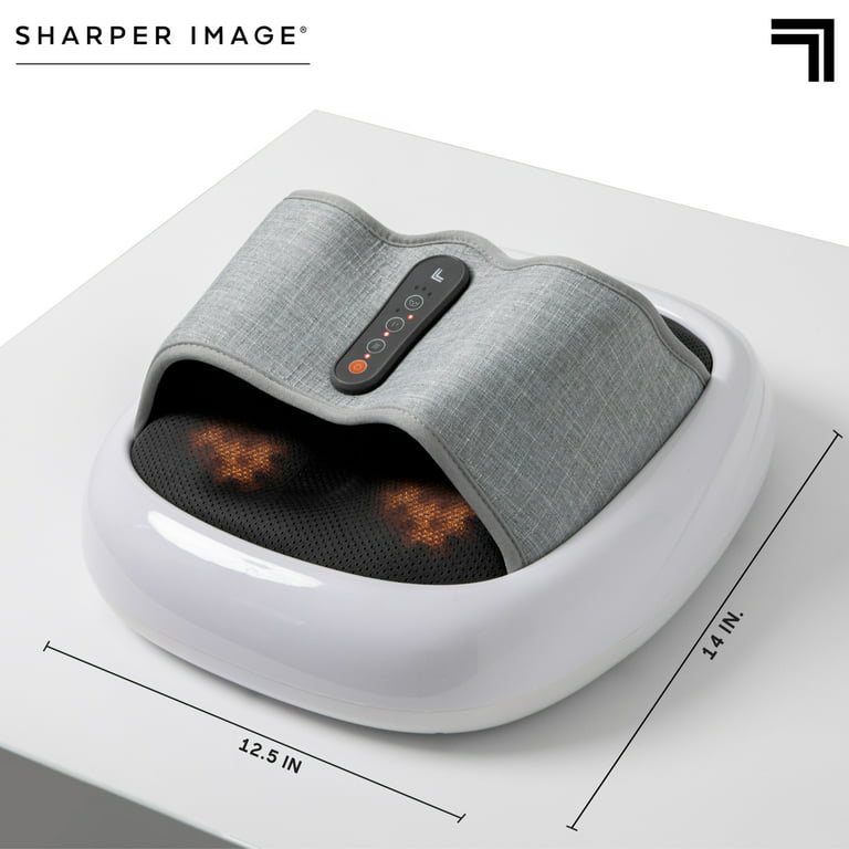 Sharper Image - Shiatsu Foot Massager - White