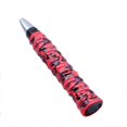 thumbnail image 1 of Multicolor Badminton Racket Grip Tape Sweat Absorbed 110*2.5cm Camouflage Sweatband Tennis Squash Racket Fishing Rod red, 1 of 6