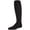 Brown, variant on Ribbed Cotton Blend Sweater Tights - Girls - Female, 4, Charcoal