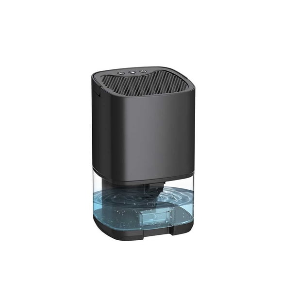 Matsuzay Secador de aire para baño, dormitorio, sala de estar, deshumidificador, absorbente de humedad, armario, deshumidificador portátil de Electrodomésticos Black US Plug