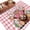 Pink, variant on Entryway Rug 2'x3', Easter Small Rug for Kitchen Bathroom Door Mat Indoor Entrance, Spring Bunny Cow Carrots Colorful Egg Blue Plaid Non-Slip Area Rugs Floor Mats Carpet Front Door Rugs