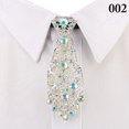 thumbnail image 2 of Rhinestone Necktie Fashion Adjustable Party Necktie Rhinestone Tie for Men Women, 2 of 10