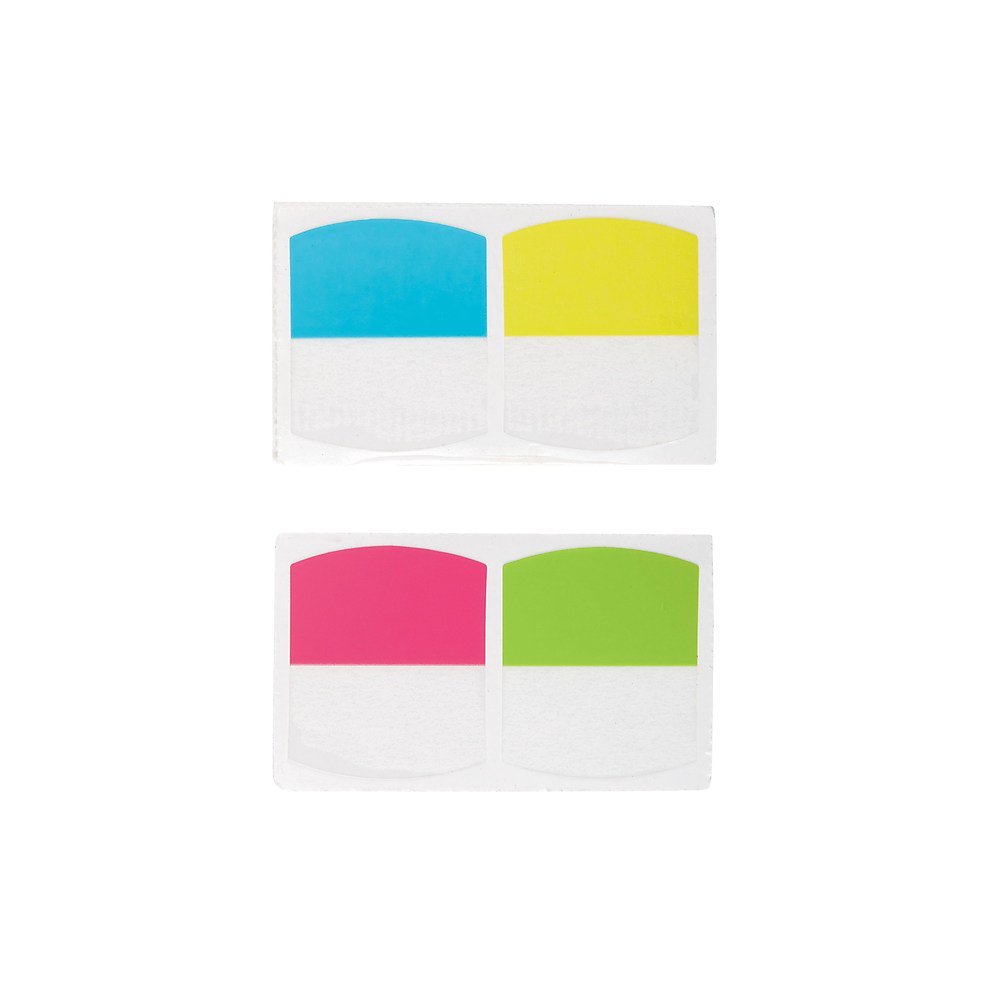 Staples Stickies Tabs Assorted Colors 1.06 Wide 48/Pack (35020) 634769