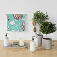 thumbnail image 3 of Face Towel Hand Cloth Terry Towels Washcloth Cute Sloth on Flamingo Bath Decor Gift Kitchen Soft,Quick Dry 30 X 15&nbsp;inch Wash Cloths, 3 of 5