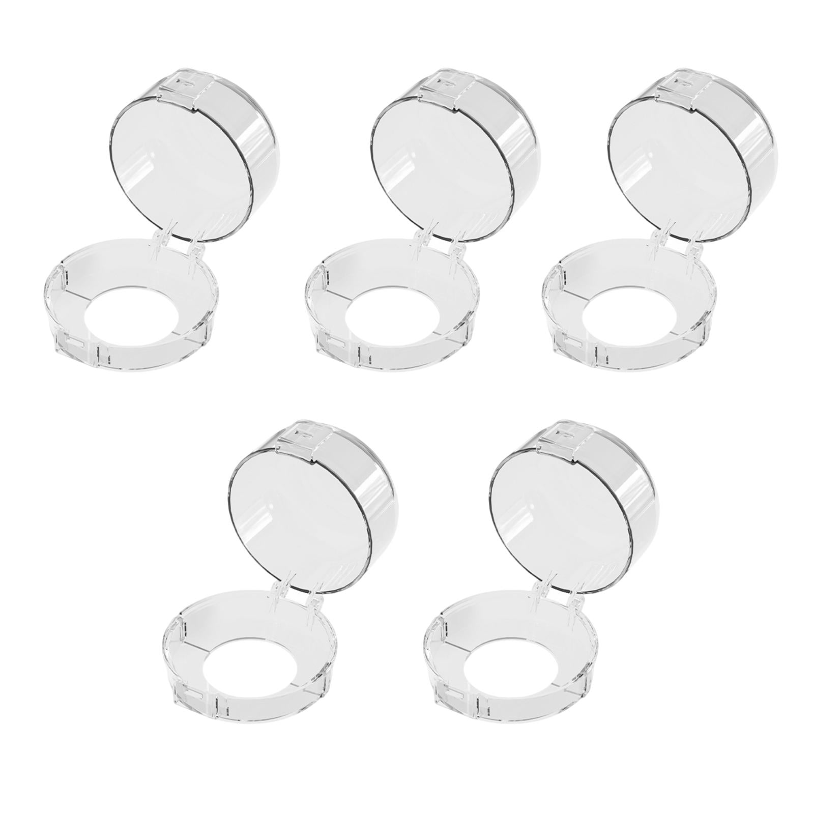 5 Pcs Gas Stove Knob Safety Covers Protective Caps Oven Locks No Tool Installation for Protecting Kids and Pets