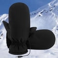thumbnail image 4 of Rechargeable Heated Gloves USB Powered for Men Women - Electric Warming Winter Gloves Thermal Waterproof Cold Weather Gear for Outdoor Skiing Snowboarding, Great Gift, 4 of 7