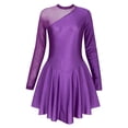 thumbnail image 2 of Alvivi Womens Adult Figure Ice Staking Dress Ballet Dance Leotard Dancewear S-XL, 2 of 7