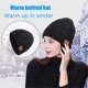 thumbnail image 3 of Gorro Bluetooth con auriculares inalámbricos V5.0 | Gorro de invierno de punto cálido unisex | Altavoces estéreo HD | Recargable | 10 horas de reproducción | Embalaje de regalo | 10.24x9.06 pulgadas, 3 of 6