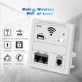 thumbnail image 3 of Bewildely Panel inalámbrico 86 Tipo 300 mbps Enrutador de pared WIFI inalámbrico Panel Enrutador de pared integrado Electrodomésticos Bewildely HA026167-00, 3 of 6